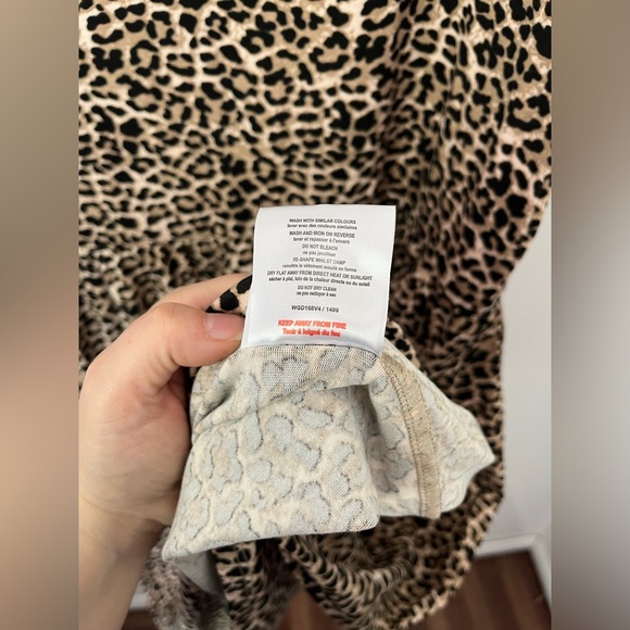 Wednesday’s Girl Maternity Dress cheetah Leopard Print NWT Size 14 NEW - Picture 8 of 8